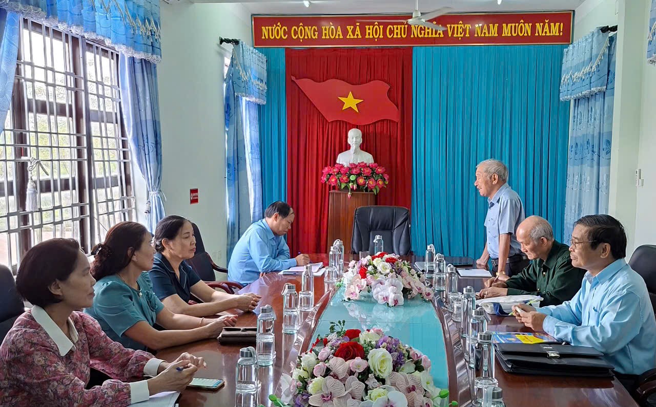 XÃ M’ĐRẮK TÍCH CỰC CHUẨN BỊ ĐỂ TIẾN HÀNH ĐẠI HỘI HỘI CỰU GIÁO CHỨC VÀ HỘI KHUYẾN HỌC