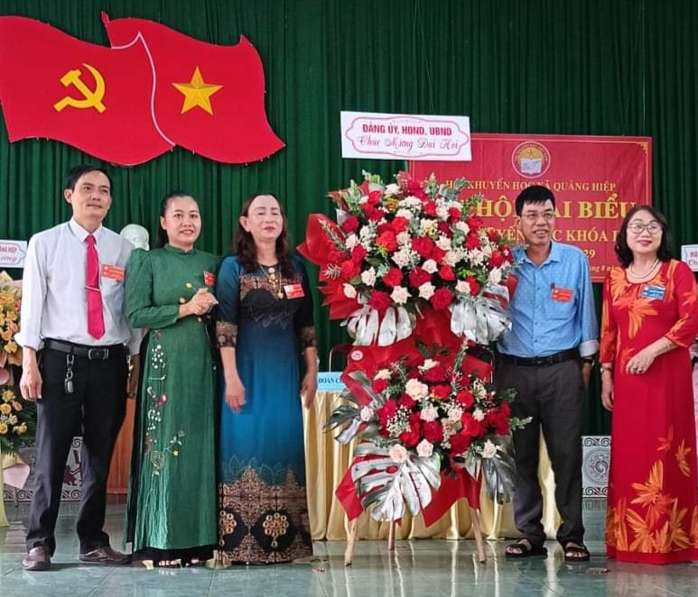 Hội Khuyến học xã Quảng Hiệp - Cư M'Gar tổ chức thành công Đại hội lần thứ 4, nhiệm kỳ 2024-2029
